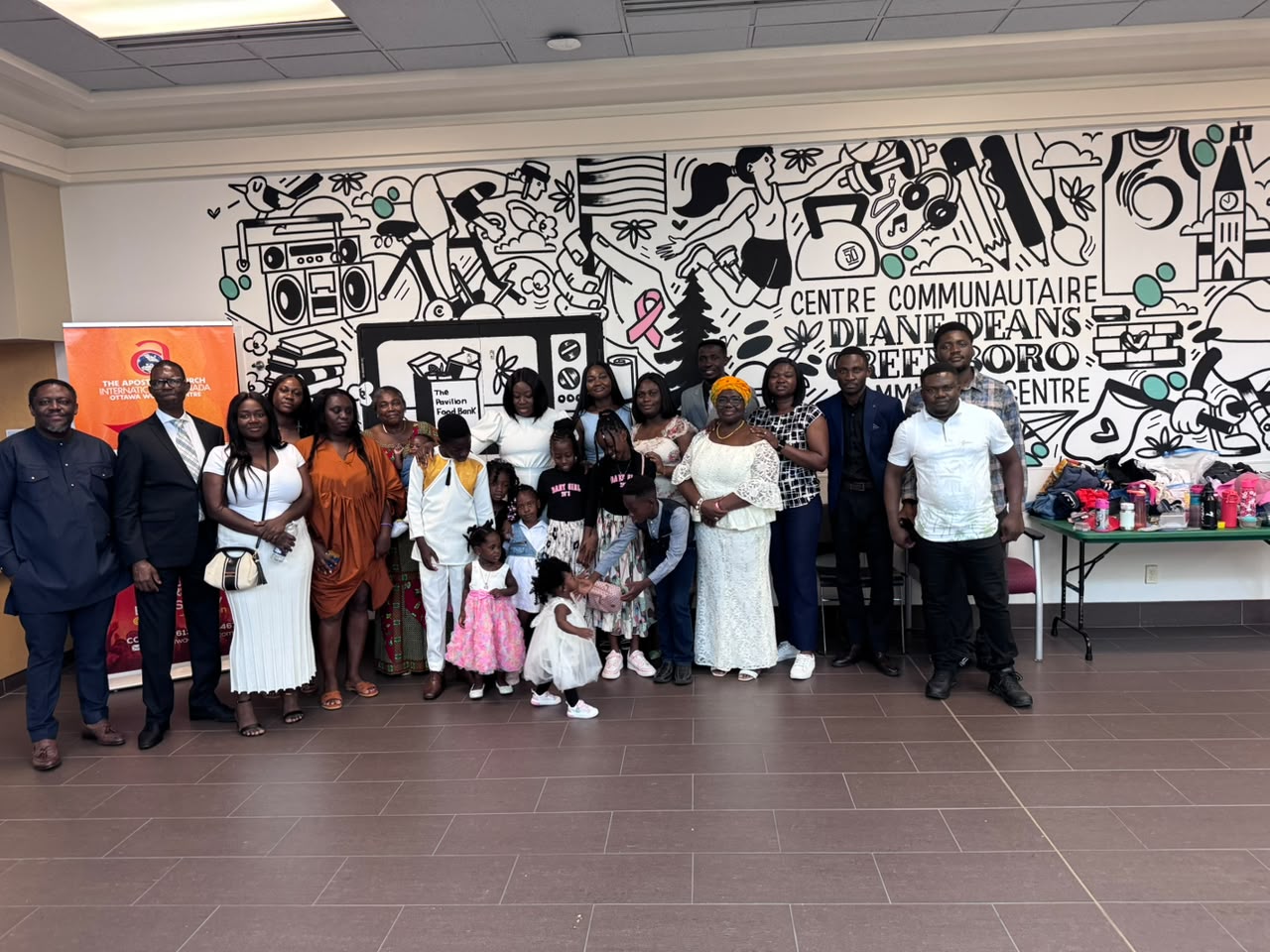 Church family group photograph